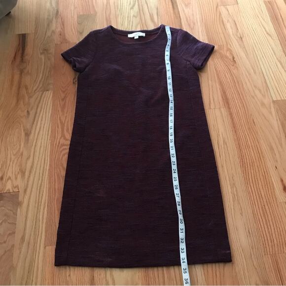 Loft spacedye short sleeve shift dress XS - Picture 4 of 6